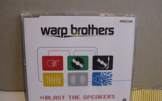 Warp Brothers:Blast The Speakers cds(6 versiota)