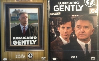 Komisario Gently dvd kaudet 1-2