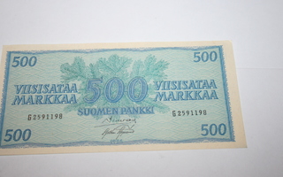 500 mk 1956.Kl 7.