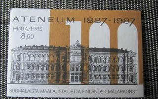 POSTIMERKKIVIHKO - ATENEUM 1887 - 1987 - LAPE V9