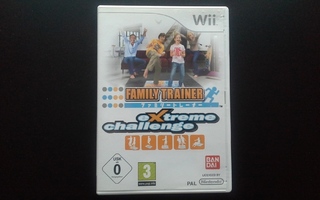 Wii: Family Trainer eXtreme challenge peli (2009)