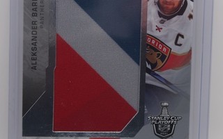 2021-22 Sp game used Stanley cup banner Aleksander Barkov