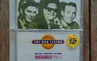 SUN LEGEND - Rockabilly Vol. 1 JA 2. ELI 2 CD:tä 56 BIISIÄ