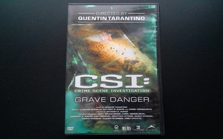 DVD: CSI Grave Danger (O: Quentin Tarantino 2005)