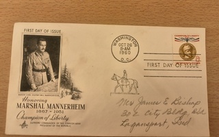 Mannerheim   8c 1960