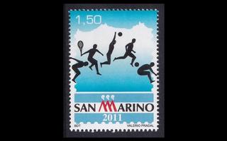 San Marino 2465 ** Postimerkkinäyttely (2011)