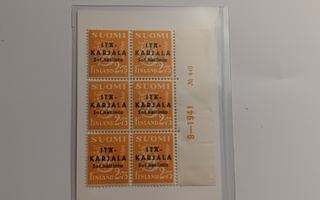 Itä-Karjala. 9-1941 Nro 440. 2 × terävä A.