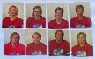 Jääkiekko keräilysarja 72/73  Williams HIFK 8 kpl