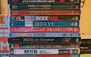 DVD julkaisuita 15 kpl