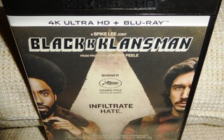 Blackkklansman 4K [4K UHD + Blu-ray]