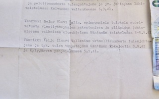 VANHA Päiväkäsky Autokomppania 31 Itä-Karjala 1941