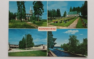 Vanha postikortti – Konnevesi (60-luku)