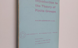 Robert D. Carmichael : Introduction to the Theory of Fini...