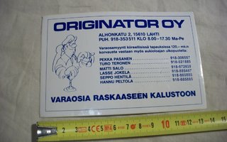 Tarra - Originator Oy, Lahti