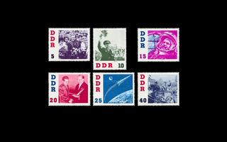 DDR 863-8 ** Kosmonautti German Titowin vierailu (1961)