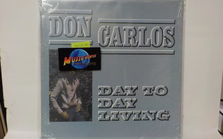DON CARLOS - DAY TO DAY LIVING M-/M- UK 1982 LP