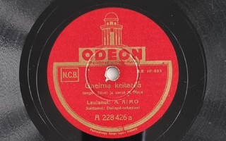 Savikiekko 1937 - A. Aimo / Veli Lehto - Odeon A 228426