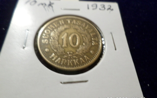 10  mk   1932    Messikiä    kl 7   Rahakehyksessä.
