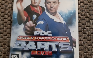Wii PDC World Championship Darts 2008 peli