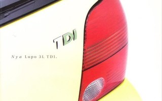 VW Lupo TDI -esite, 1999