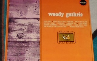 WOODY GUTHRIE ~ Archive Of Folk Music ~ LP