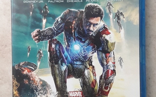 Iron Man 3, 3D blu-ray + blu-ray. Robert Downey Jr.