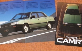 1983 Toyota Camry esite - suom - KUIN UUSI - 12 sivua