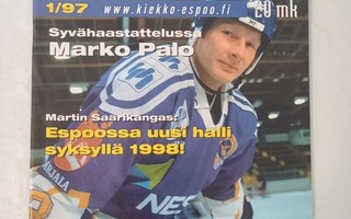 JÄÄKIEKKO - Kiekko-Espoo - AIKALISÄ - lehti 1/1997