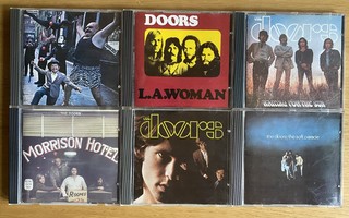 6 x The Doors CD-albumi