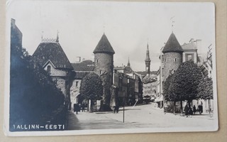 Tallinna, Viru värav, vanha mv valokuvapk,  p. 1937