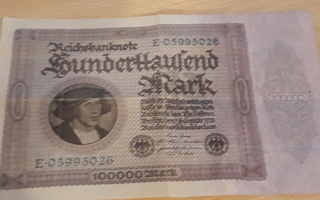 Reichsbanknote 100 000 mark