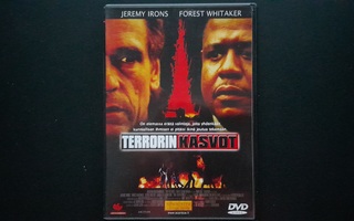 DVD: Terrorin Kasvot (Jeremy Irons, Forest Whitaker 2001)
