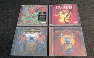 Mastodon cd-levyjä 4kpl