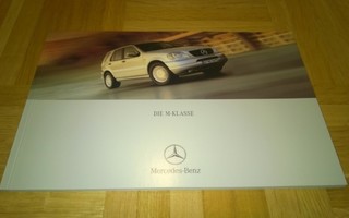 Esite Mercedes W163 M-sarja, 2000. Sis ML 55 AMG.