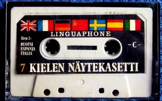 Linguaphone 7 kielen näytekasetti