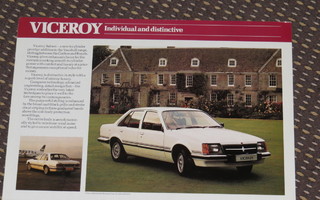 1980 Vauxhall Viceroy esite - KUIN UUSI
