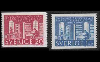Ruotsi 476-7 ** Kuninkaallinen kirjasto (1961)