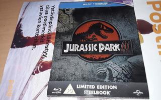 Jurassic Park III - UK/SF Region B Blu-Ray (Steelbook)
