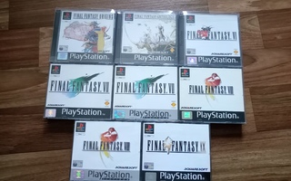 Final Fantasy PS1 pelit