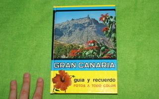 Espanjankielinen Gran Canaria tietokirja / kuvakirja 1973