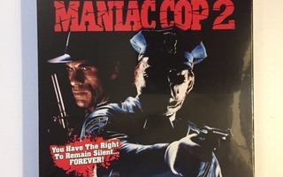 Maniac Cop 2 (4K UHD) Slipcover [Blue Underground] 1990 UUSI