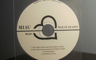 MIAU - War of Hearts CD-Single