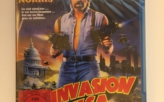 Invasion U.S.A. (Blu-ray) Chuck Norris (1985) UUSI