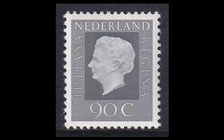 Alankomaat 1047 ** Käyttösarja Juliana 90 C (1975)