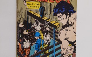 Edgar Rice Burroughs : Tarzan no 2/1981