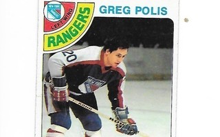 1978-79 Topps #246 Greg Polis New York Rangers