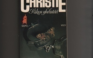 Christie, Agatha: Rikos yhdistää, WSOY 1986, nid., 1.p., K3