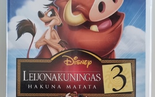 DVD LEIJONAKUNINGAS 3 HAKUNA MATATA