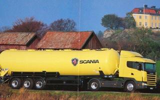1996 Scania G-luokka esite - KUIN UUSI - kuorma-auto