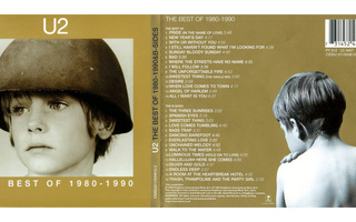 UUSI U2 THE BEST OF 1980 - 1990 & B-SIDES 2CD (1998) - EI PK